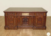 6ft Mappa Burl Presidential Resolute Desk w/ Inlay Top