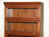 Mahogany 5 Stack Barrister Lawyer's Stacking Bookcase