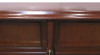 9ft Solid Mahogany Traditional English Pub Bar Front w/ Brass Rails