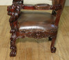 Genuine Leather Church Bishop's Chair