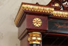 French Empire Open Bookcase w/ Ebony Inlay