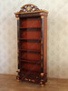 French Empire Open Bookcase w/ Ebony Inlay