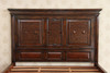 Casablanca Dark Carved Panel Bed