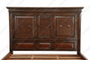 Casablanca Dark Carved Panel Bed