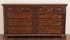 Casablanca Dark Mahogany Carved Panel Bed