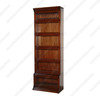 Mahogany 6-Stack 2-Unit Side x Side Bunching Barrister Bookcase