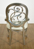 Silver Balloon Back Dining Chair Set (8) ~