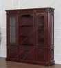 Dark Mahogany Resolute Bookcase