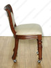 9pc Octagonal Chess/Poker Game Table Set w/ 8 Leather Chairs