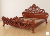 Cleopatra Pierced Panel Bed (E. King)