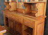 6.5ft Light Mahogany English Canopy Home Pub Bar