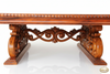10ft Mahogany Jacobean Dining Table