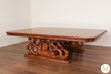 10ft Mahogany Jacobean Dining Table