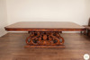 10ft Mahogany Jacobean Dining Table