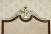 Upholstered Panel Bed with Iron