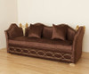Custom Brown Sofa