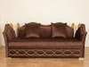 Custom Brown Sofa