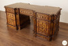 Fancy Mahogany Renaissance Pedestal Desk