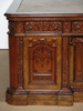 6ft Mappa Burl Inlay Resolute Oval Office Desk