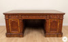 6ft Mappa Burl Inlay Resolute Oval Office Desk