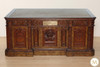 6ft Mappa Burl Inlay Resolute Oval Office Desk