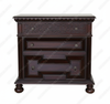 Casablanca Dark Salak Bedside Table Nightstand