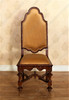 Mahogany Gothic Heavy Carved Chair