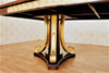 French Empire Pedestal Dining Table