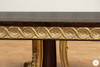 French Empire Inlaid Pedestal Dining Table