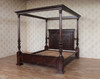 Casablanca Four Post Canopy Bed w/ Nightstands (Replica)