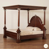 Crystal Sand Four Poster Canopy Bed