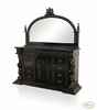 Black Gothic Dresser w/ Mirror