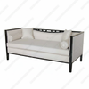 Cape Town Sofa in Piano Black
