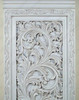 Antique White Rococo Wardrobe Armoire