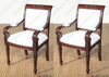 Pair of 2 Mahogany Arm Chair s