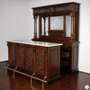 7ft Mahogany Victorian Pub Bar