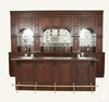 14ft Florence Pub Bar Set w/ Marble