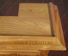 6ft Light Oak Finish Home Bar Front