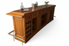 12ft Classic English Mahogany Bar