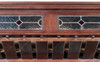 8ft Mahogany Victorian Marble Top Home Bar