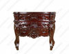 Cherry Rococo 3 Drawer Chest Dresser