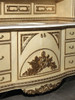 Antique Cream Bathroom Vanity Washstand w/ Medicine Cabinet