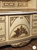 Antique Cream Bathroom Vanity Washstand w/ Medicine Cabinet