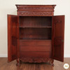 Louis XV Mahogany/Light Cherry Armoire