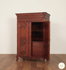 Louis XV Mahogany/Light Cherry Armoire