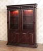 Dark Mahogany 2 Door Cabinet