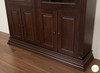Dark Mahogany 2 Door Cabinet