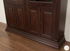 Dark Mahogany 2 Door Cabinet