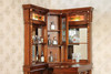 Mahogany Stained Glass Home Corner Pub Bar