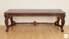 7.5ft Mahogany Gothic Rectangular Lion Carved Dining Table